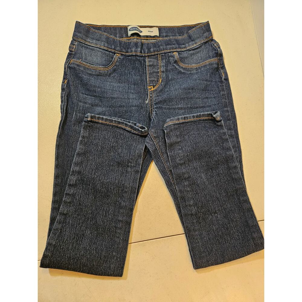 Old Navy Girls skinny denim jean leggings - size Large (10-12)